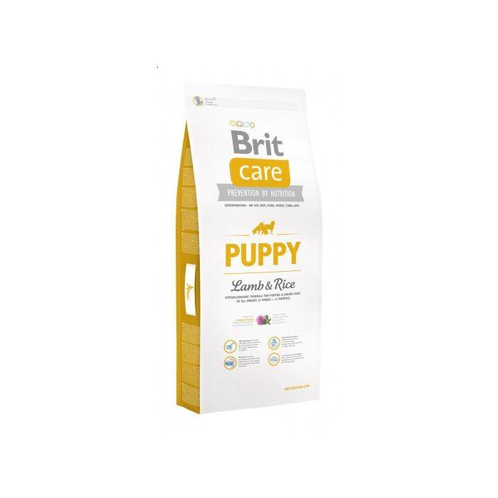 BRIT CARE Dog Puppy su ėriena ir ryžiais 12kg