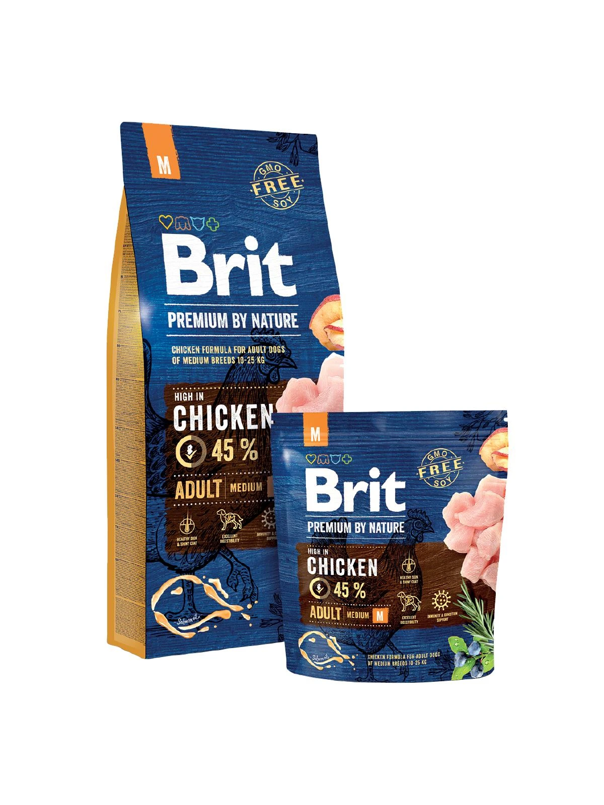 BRIT PREMIUM Dog Adult M 15kg