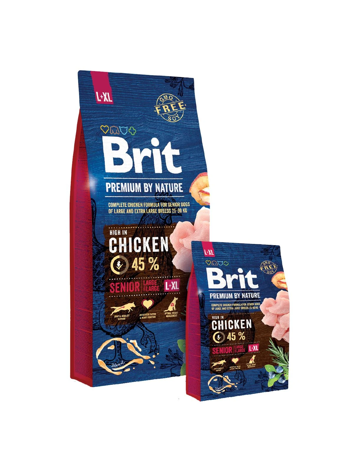 BRIT PREMIUM Dog By Nature Senior L/XL 15kg