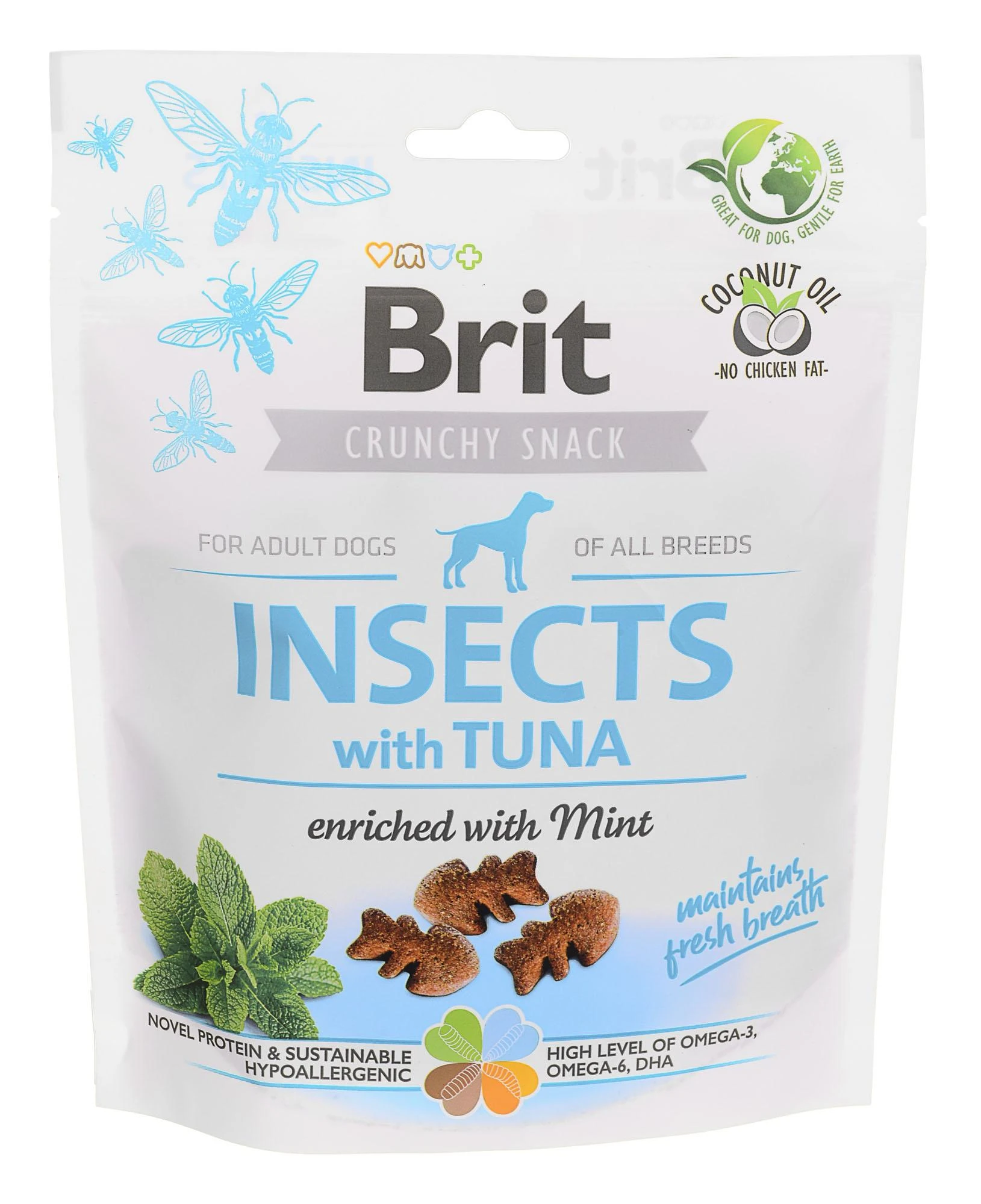 Brit Skanėstas Care Dog Insect&Tuna 200g