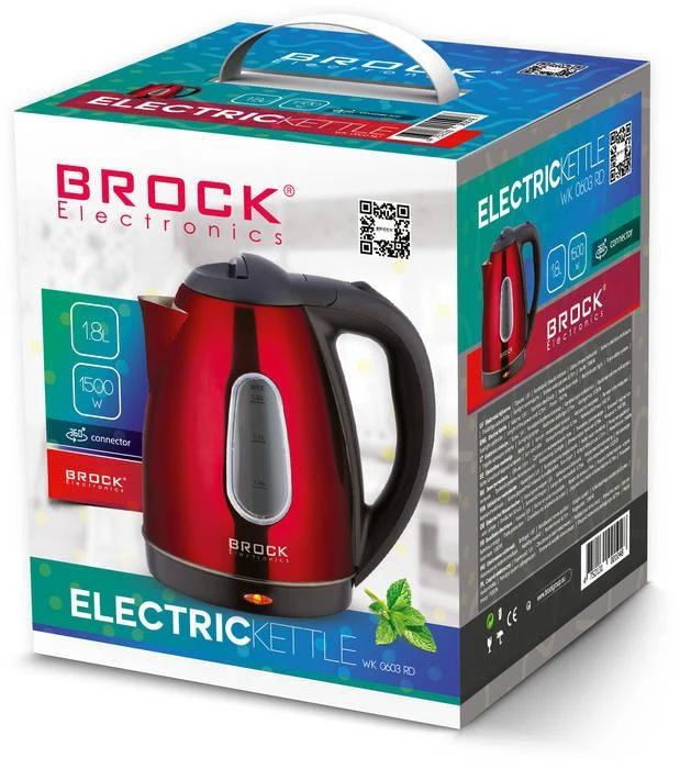 Brock Electronics elektrinis virdulys WK 0603 RD