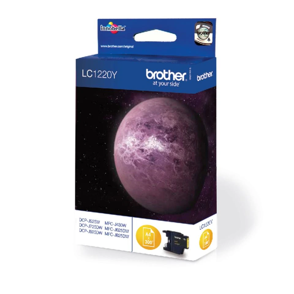 BROTHER LC-1220Y TONERIS Geltonas 300P