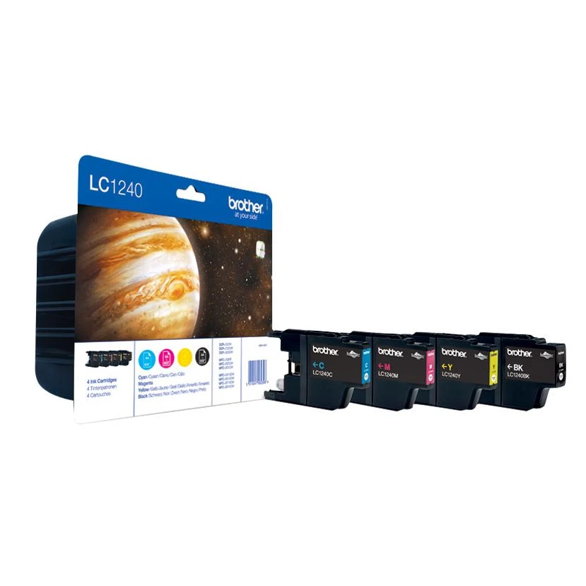 Rašalo kasetė Brother LC1240VALBP CMYK