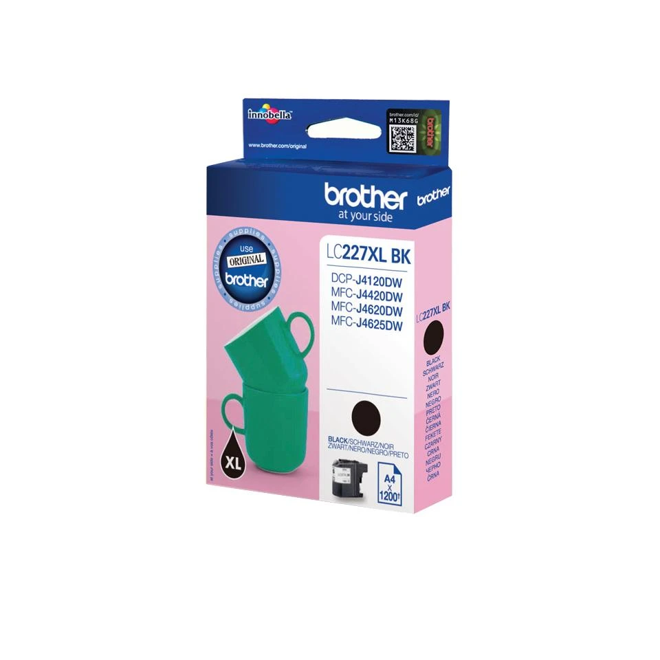 Brother Brolis LC-227XLBK | Rašalo kasetė | Juodas