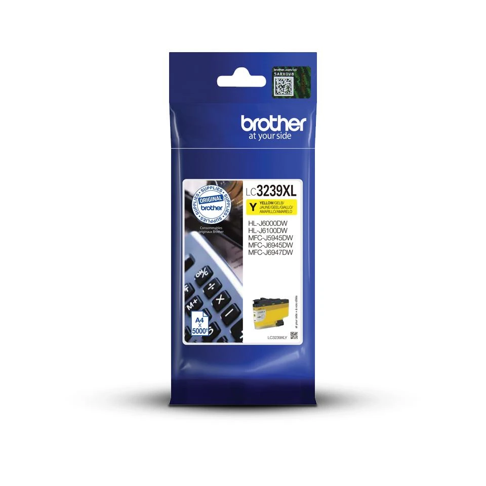 BROTHER LC3239XLY TONER HIGH Geltonas 5000