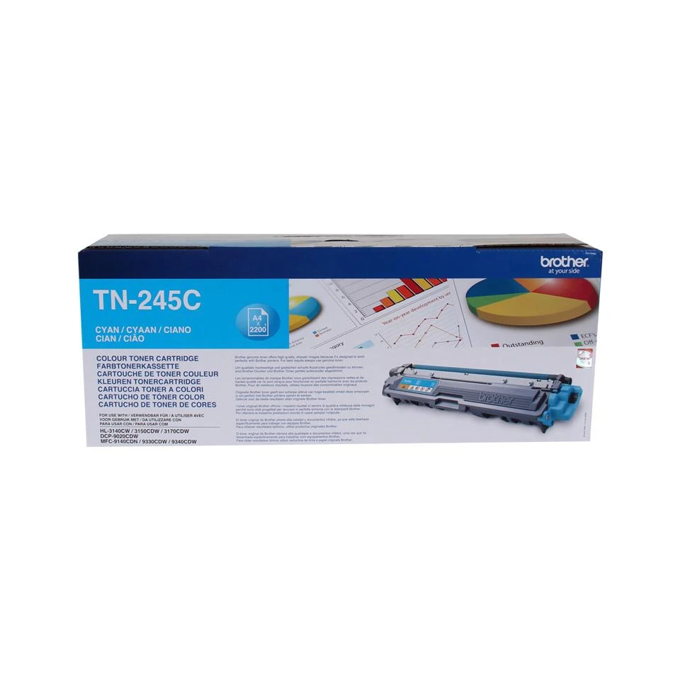 BROTHER TN-245C TONERIS HIGH CYAN 2200P