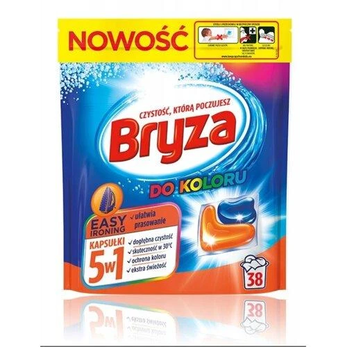 Bryza Easy Ironing skalbinių kapsulės 38 vnt.