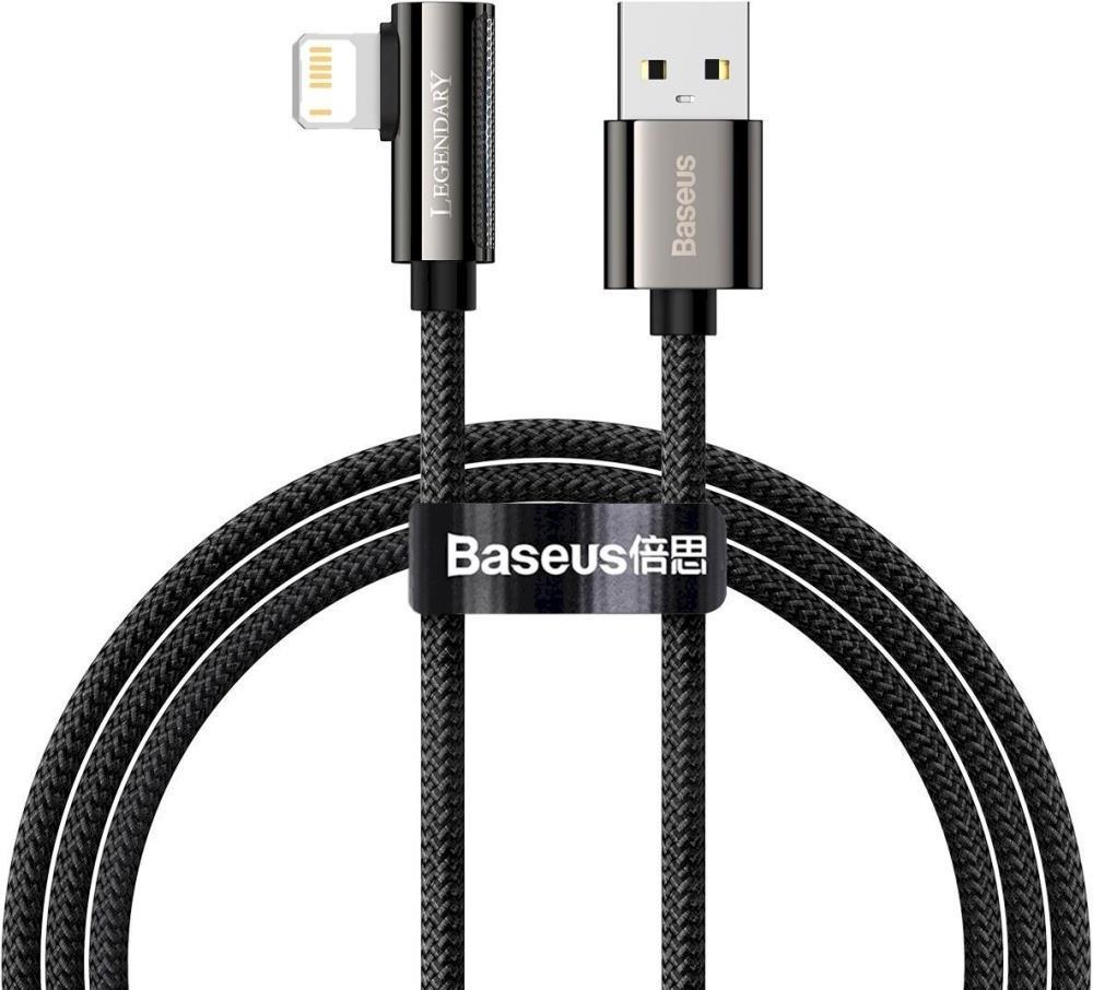 USB kabelis Baseus Legend iš USB į Lightning 2.4A 2.0m juodas CALCS-A01