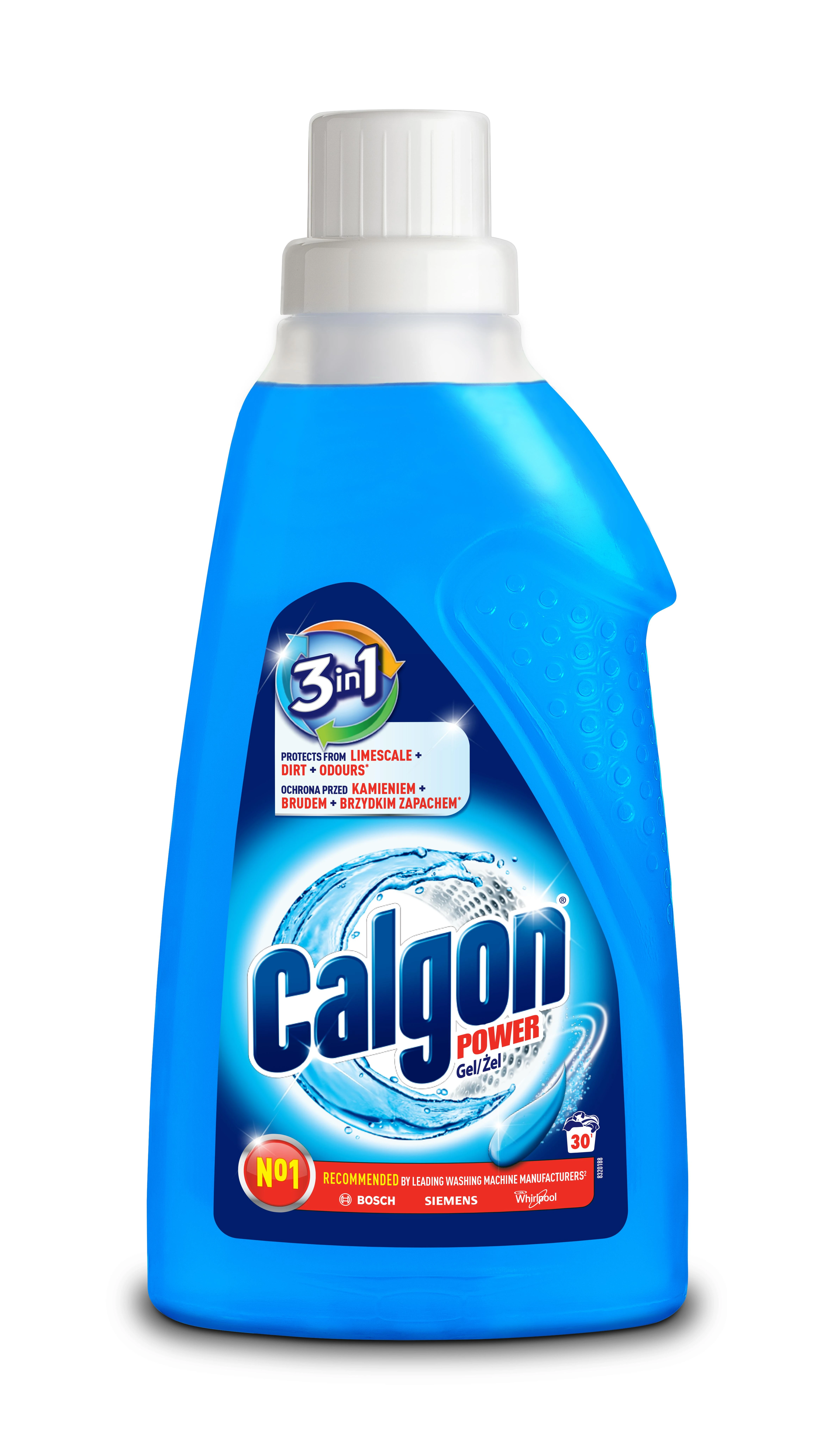 Calgon 2in1 skalbimo mašinos gelis 1500 ml