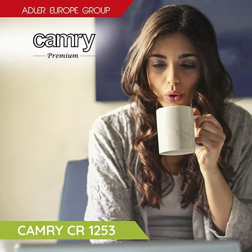 Camry | Virdulys | CR 1253 | With electronic control | 2200 W | 1.7 L | Nerūdijantis plienas | 360° rotational base | Nerūdijantis plienas
