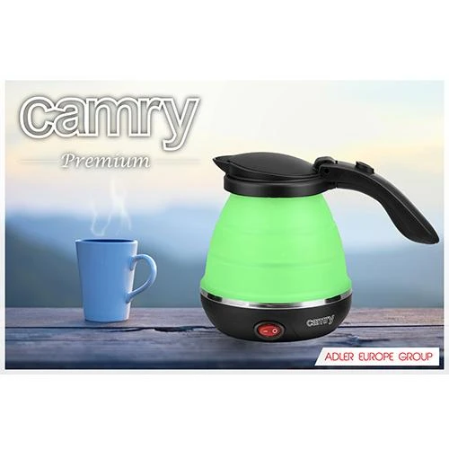 Camry | Travel Virdulys | CR 1265 | Electric | 750 W | 0.5 L | Plastic | Žalias
