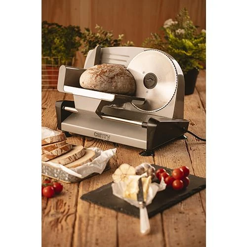 Camry | Food slicers | CR 4702 | Nerūdijantis plienas | 200 W | 190 mm
