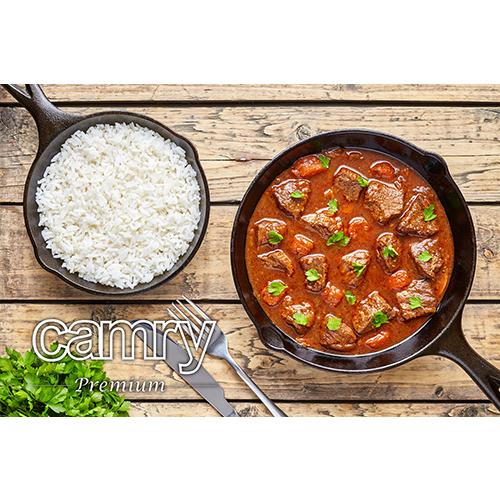 Camry | Pressure cooker | CR 6409 | 1500 W | Alluminium pot | 6 L | Number of programs 8 | Nerūdijantis plienas/Juodas