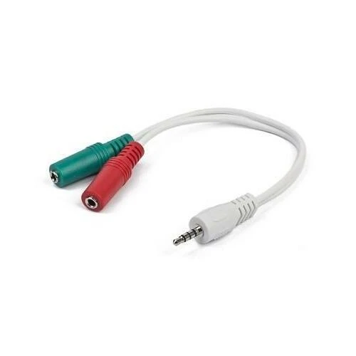 Gembird 3.5mm garso adapteris su žaliu ir raudonu lizdu