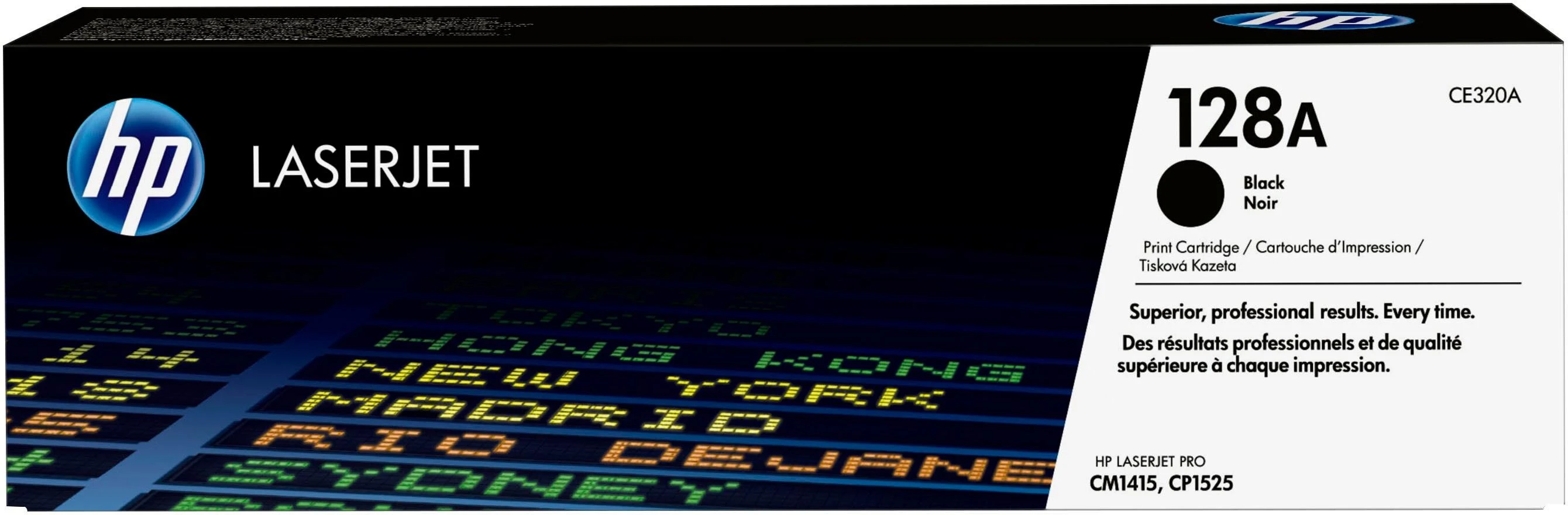 Hewlett Packard (HP) HP 128A, skirtas Color LaserJet CM1415/CP1525 serijai Toneris Juodas (2 000 puslapių)