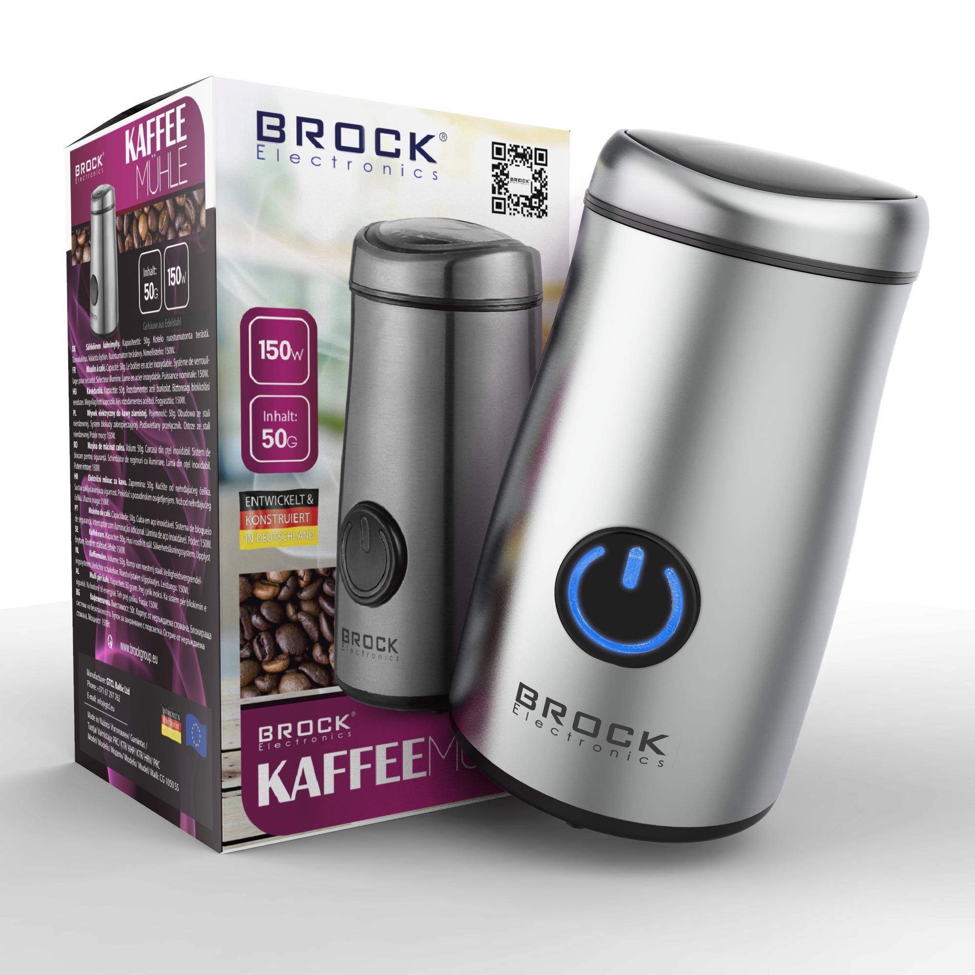 Kavamalė Brock CG1050SS kavos malūnėlis
