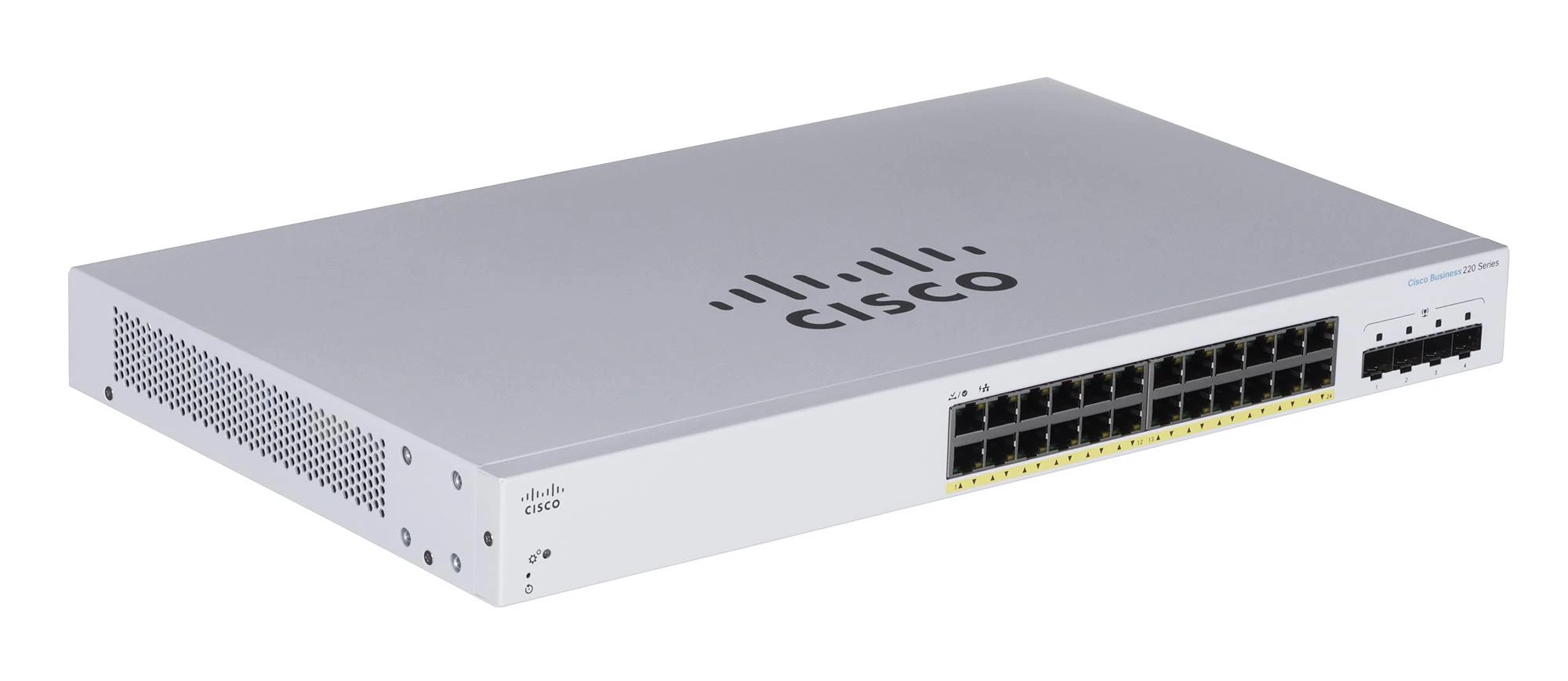 Šakotuvas Cisco CBS220 SMART 24-PORT GE POE - 4X1G SFP