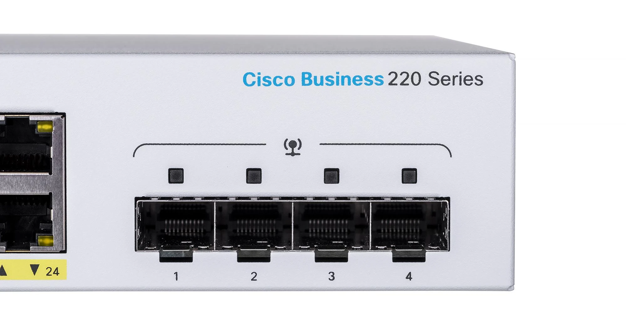 Šakotuvas Cisco CBS220 SMART 24-PORT GE POE - 4X1G SFP
