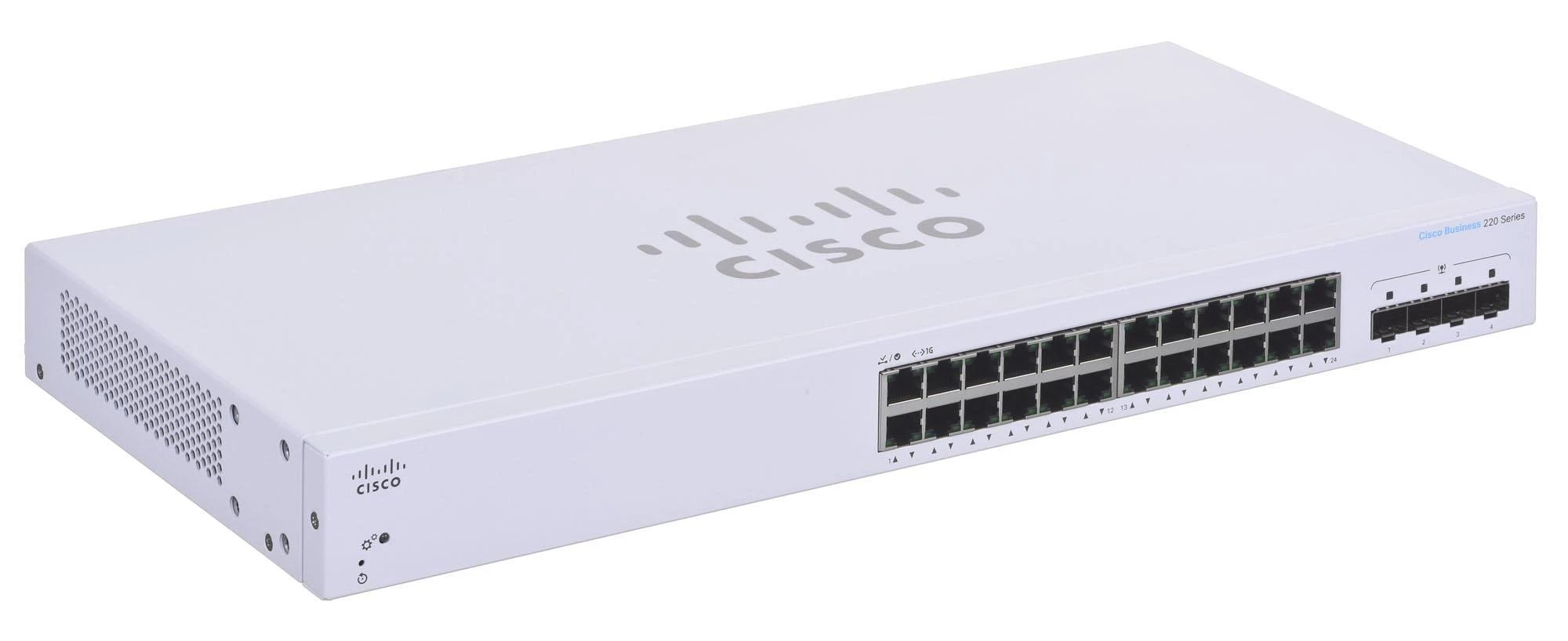 Šakotuvas Cisco CBS220 SMART 24-PORT GE 4X1G - SFP