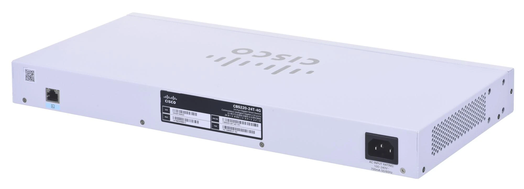 Šakotuvas Cisco CBS220 SMART 24-PORT GE 4X1G - SFP