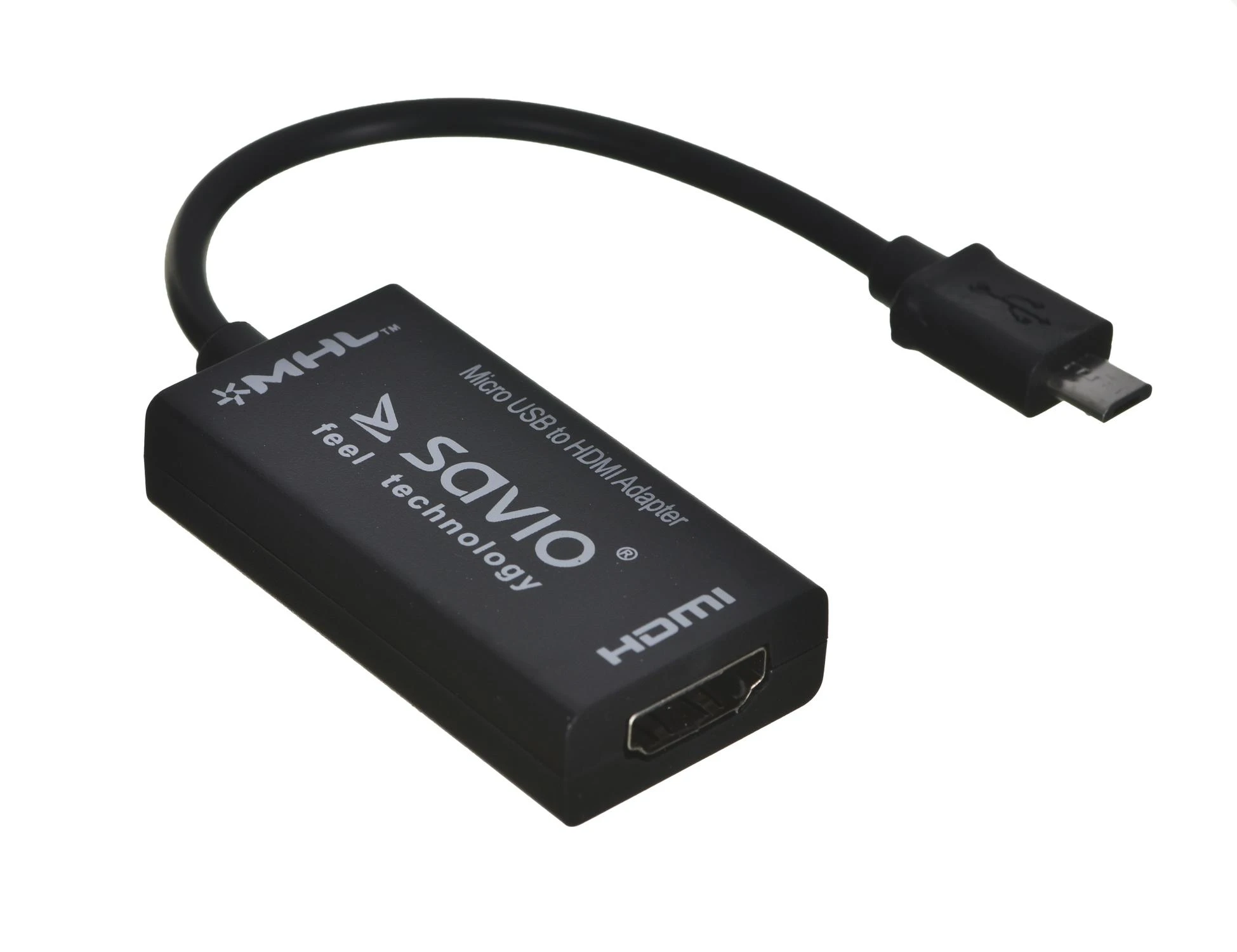 Savio CL-32 Adapteris MHL micro USB-HDMI