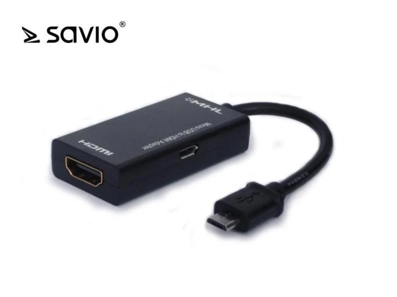 Savio CL-32 Adapteris MHL micro USB-HDMI