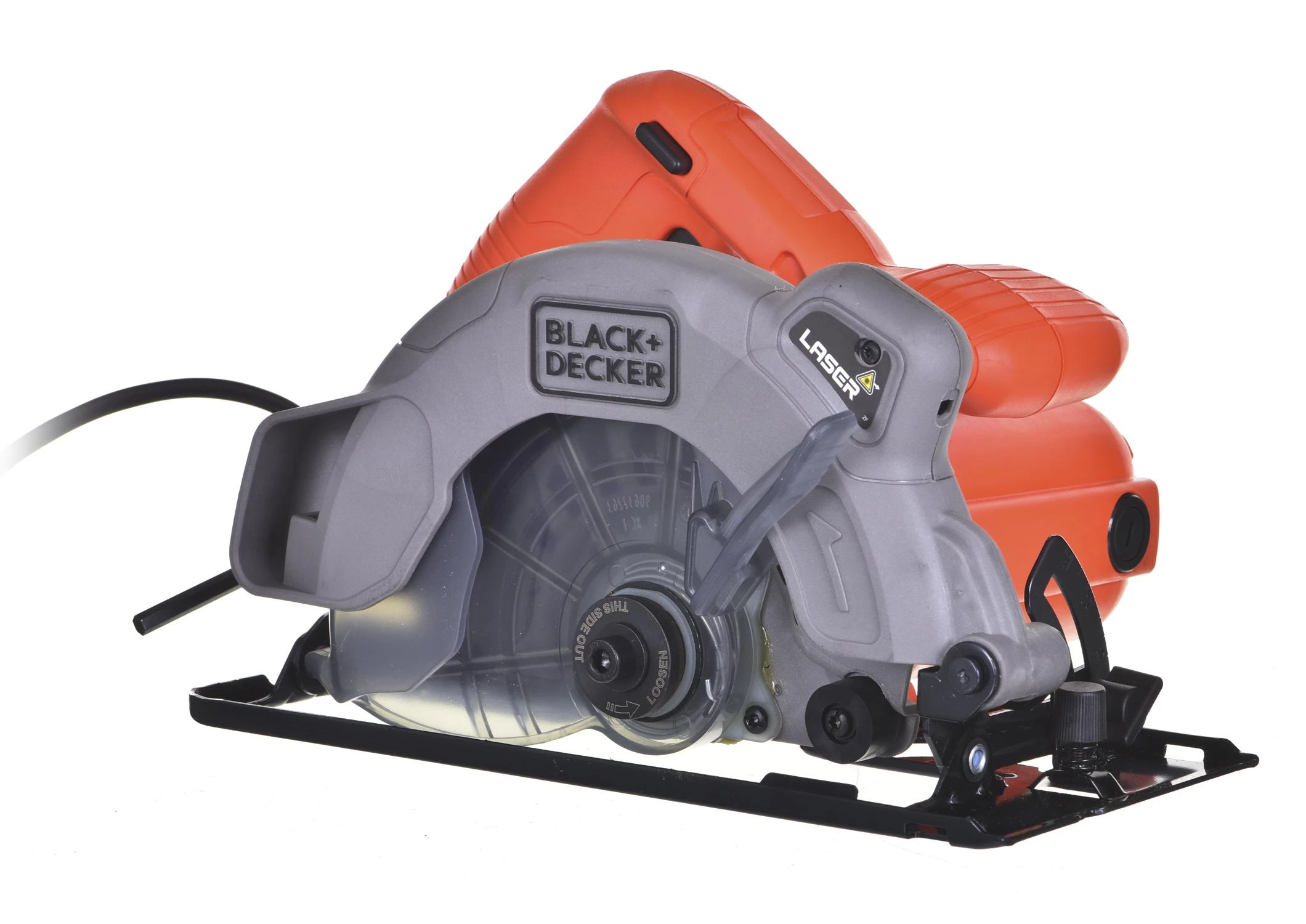 Elektrinis diskinis pjūklas CS1250L 190 mm 1250W, Black & Decker