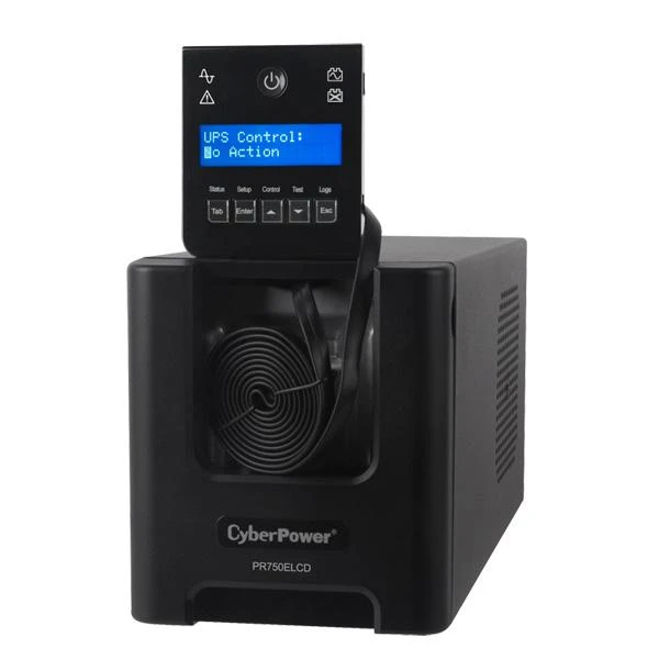 CyberPower Cyber Power UPS PR750ELCD 675W bokštas (IEC C13)