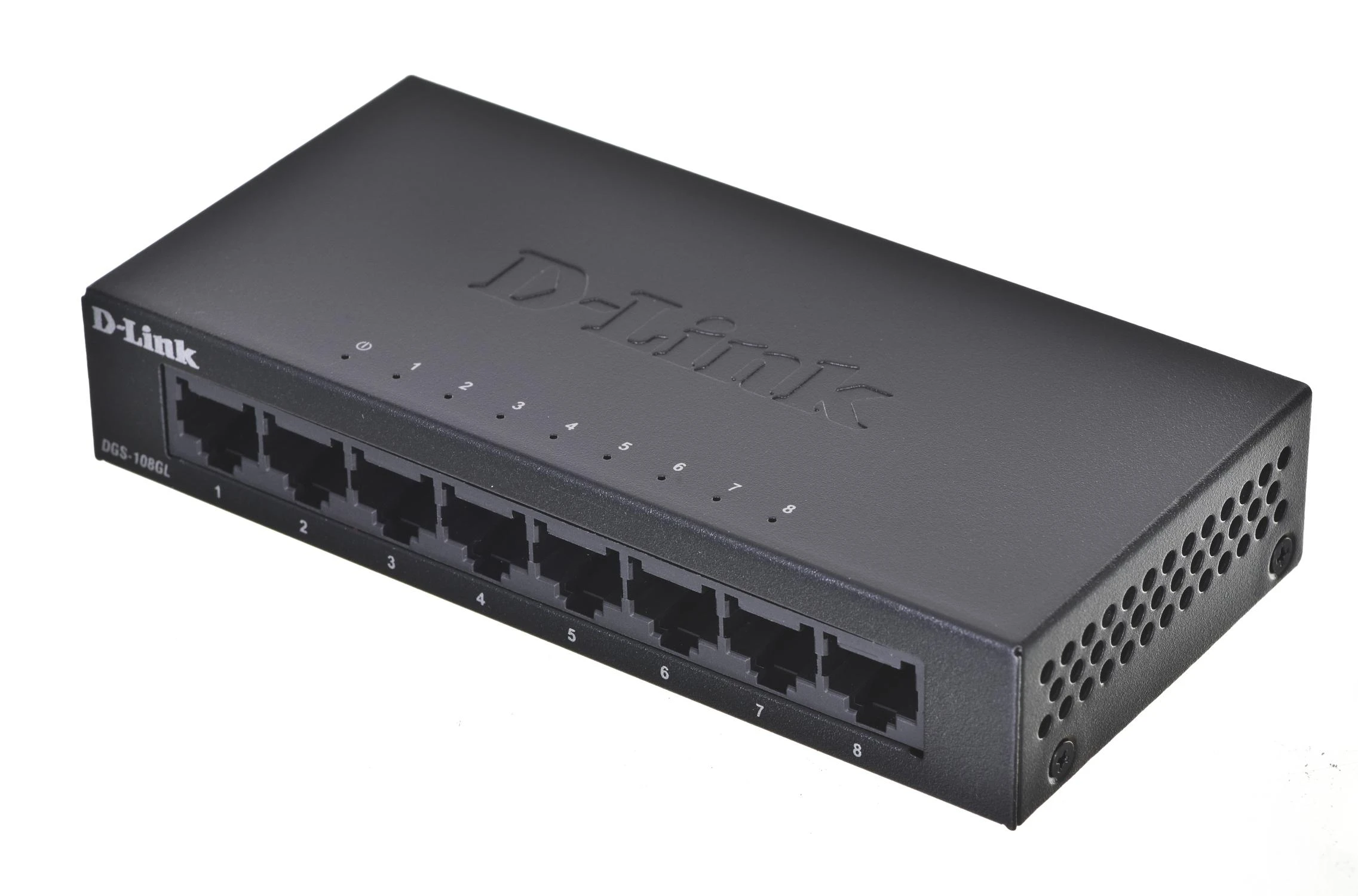 Šakotuvas D-LINK 8-Port Layer2 Gigabit šviesos jungiklis be IGMP