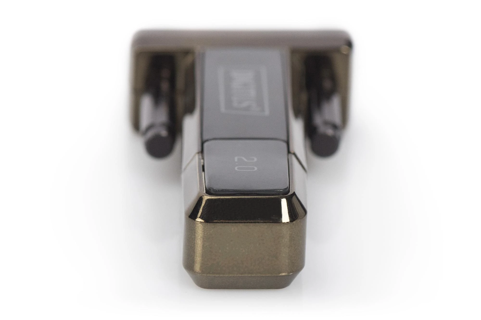 Assmann Electronic Assmann elektroninis DIGITUS 40x keitiklis USB2.0 į serijinį RS232 įsk. USB laidas 80cm juodas FTDI/FT323RL Chipset