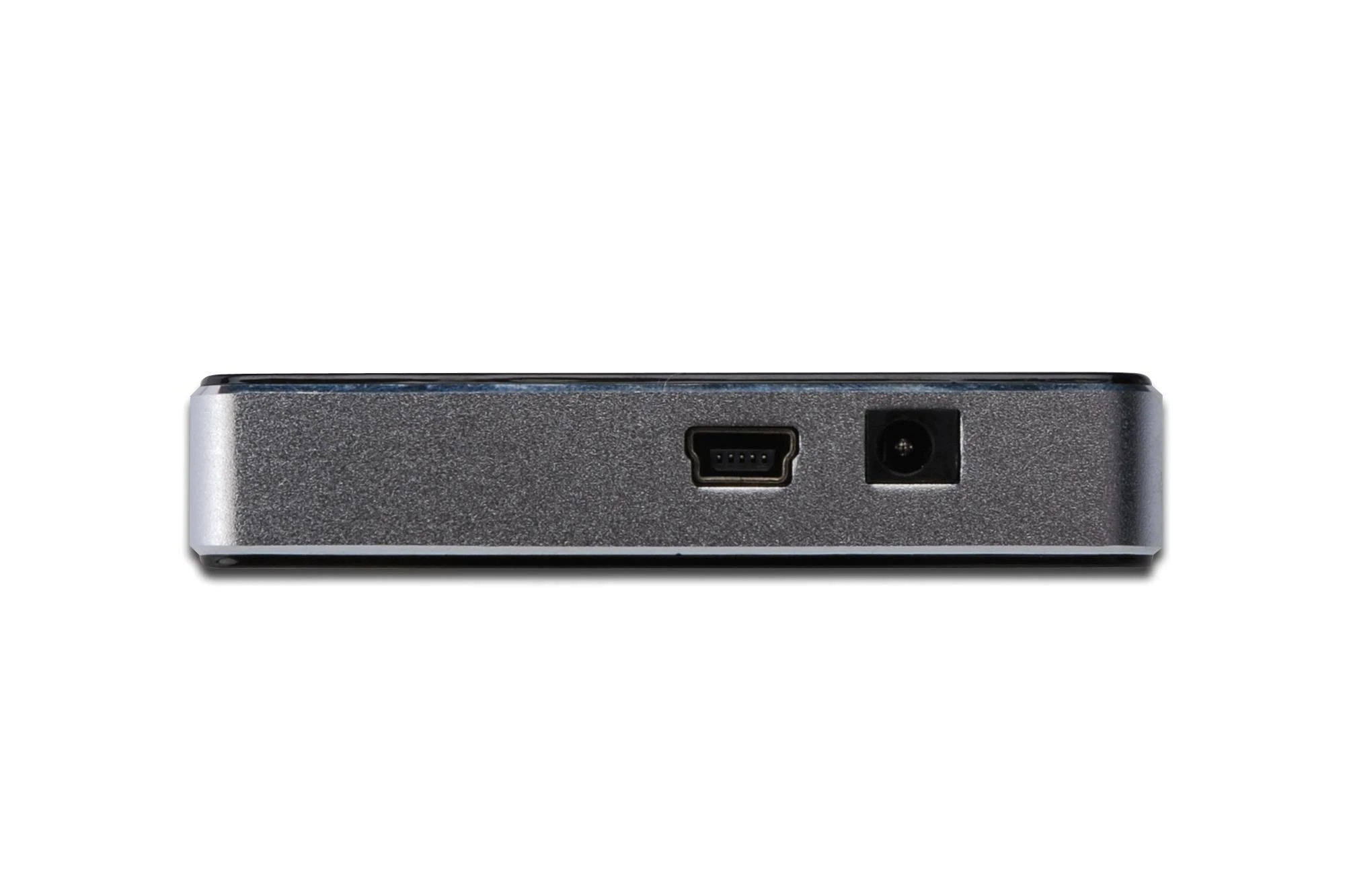 Assmann Electronic DIGITUS USB2.0 Hub 4 prievadų 4xUSB A /F USB B mini F įsk. maitinimo šaltinis ir USB kabelis A/B mini
