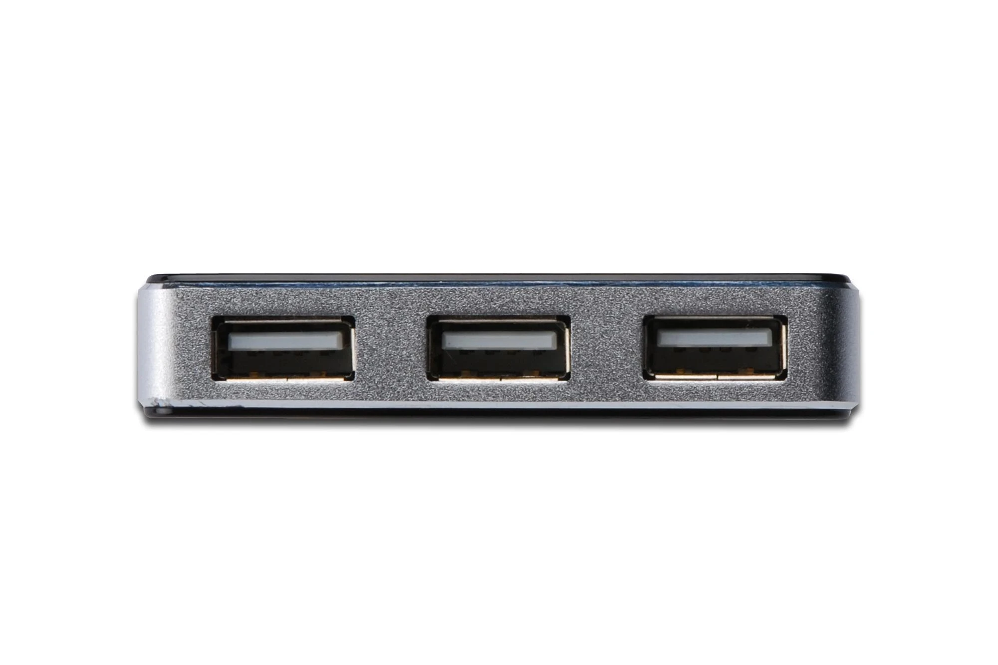 Assmann Electronic DIGITUS USB2.0 Hub 4 prievadų 4xUSB A /F USB B mini F įsk. maitinimo šaltinis ir USB kabelis A/B mini