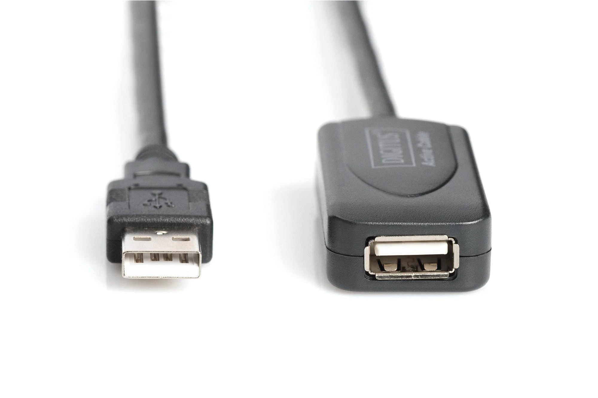 Assmann Electronic DIGITUS kartotuvo laidas USB2 ilgintuvas su stiprintuvu 20m