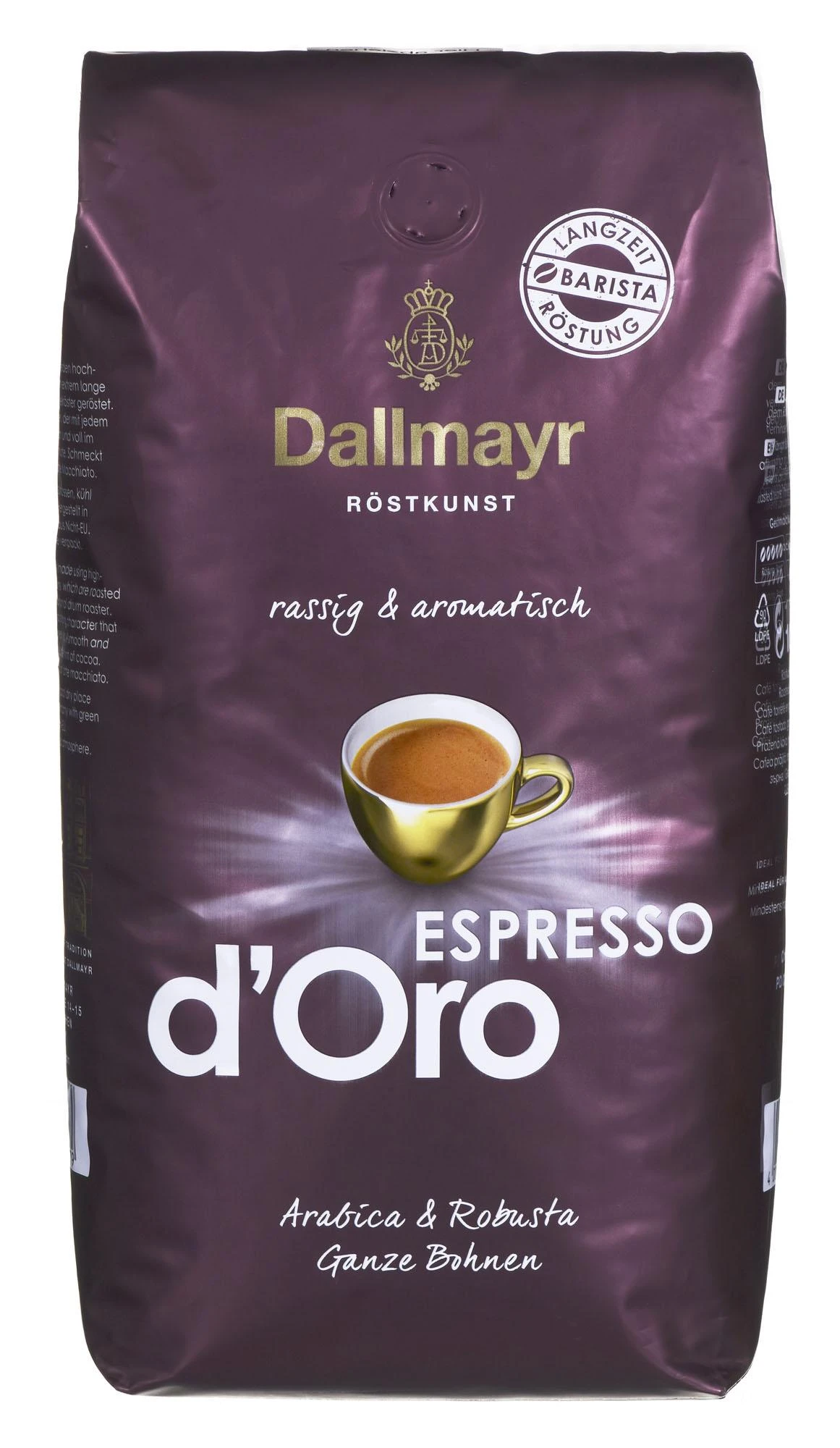 Kavos pupelės DALLMAYR Espresso d`Oro, 1kg