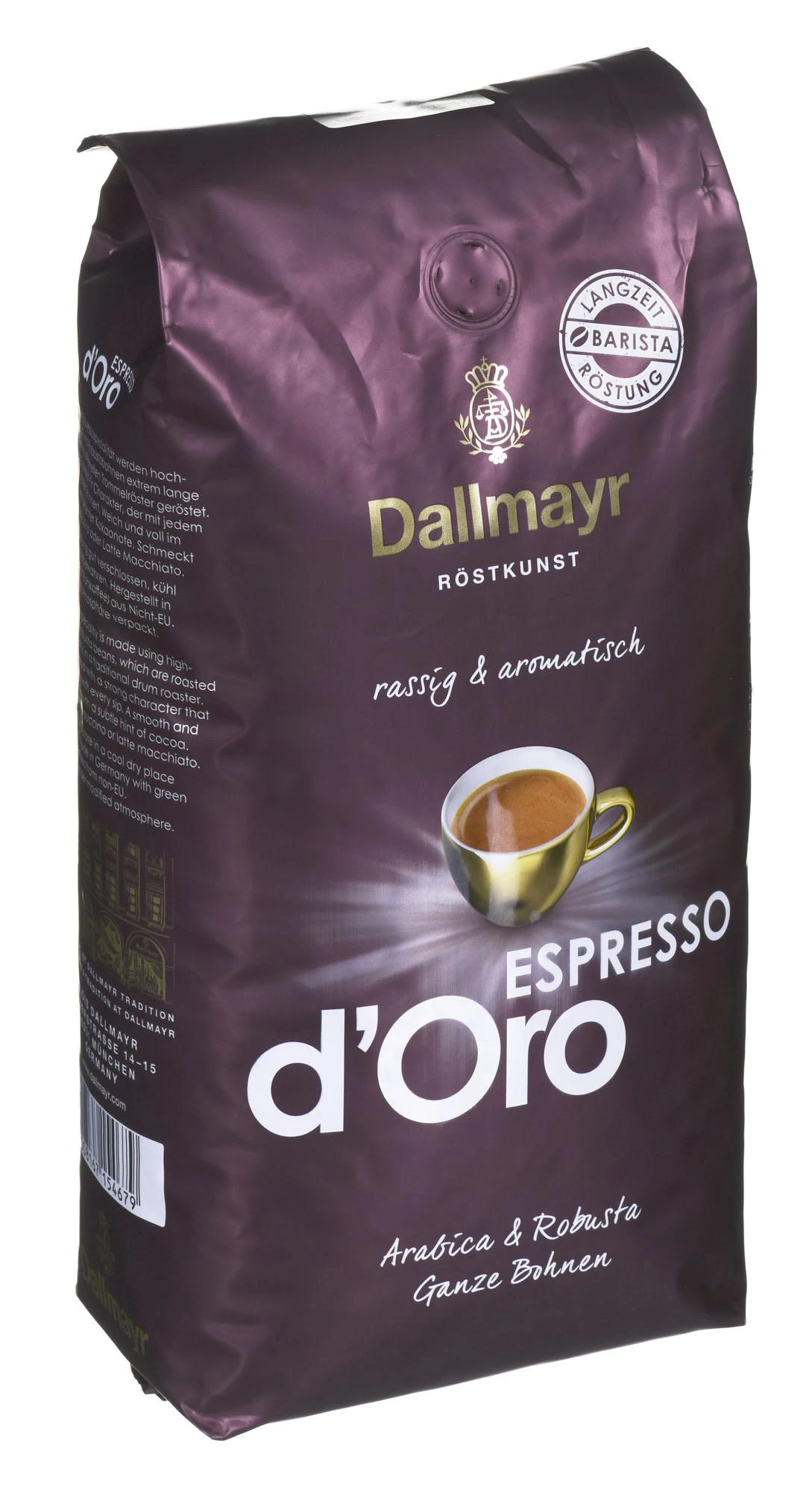 Kavos pupelės DALLMAYR Espresso d`Oro, 1kg