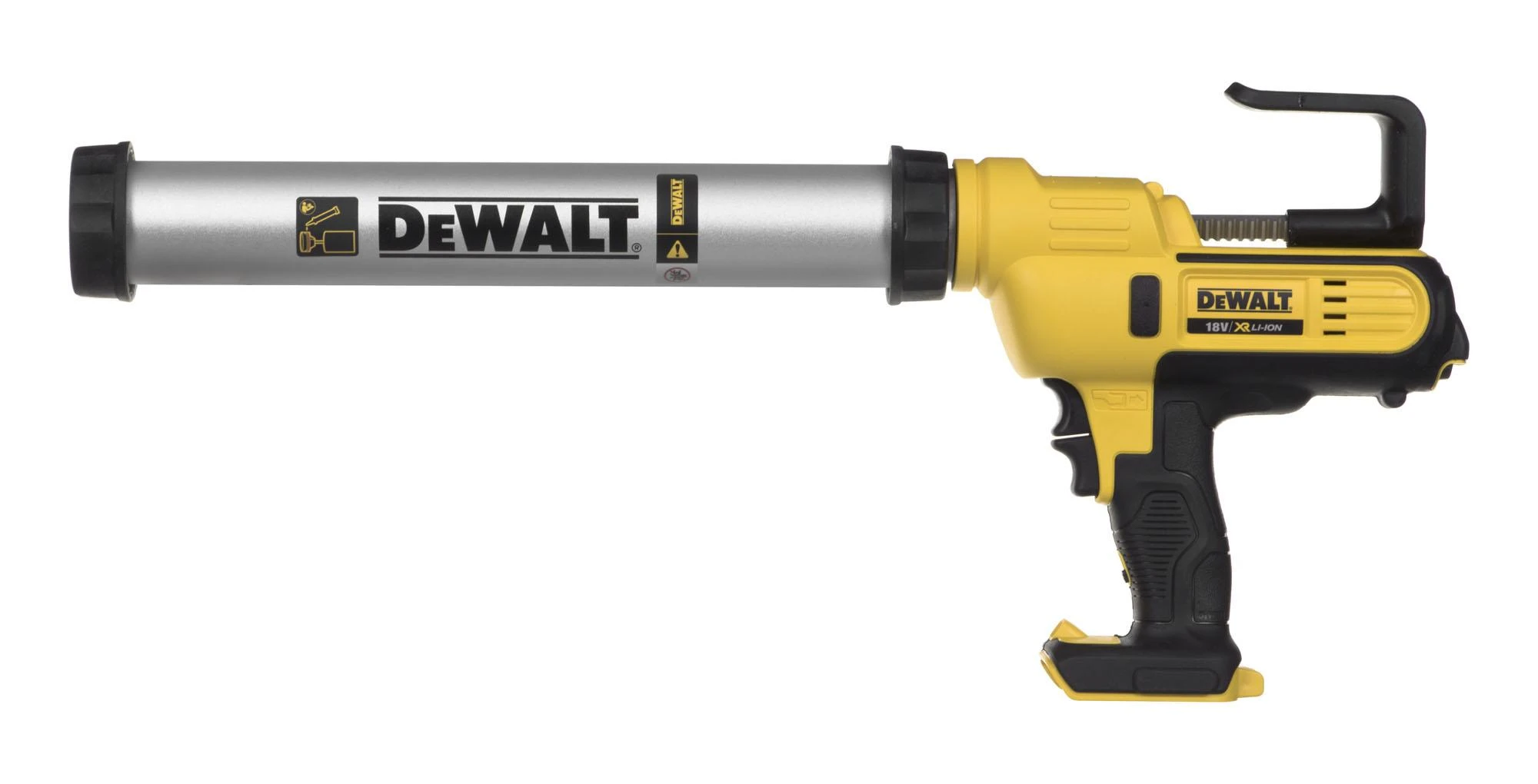 Akumuliatorinis hermetiko pistoletas DeWalt DCE580N-XJ; 18 V (be akumuliatoriaus ir pakrovėjo)