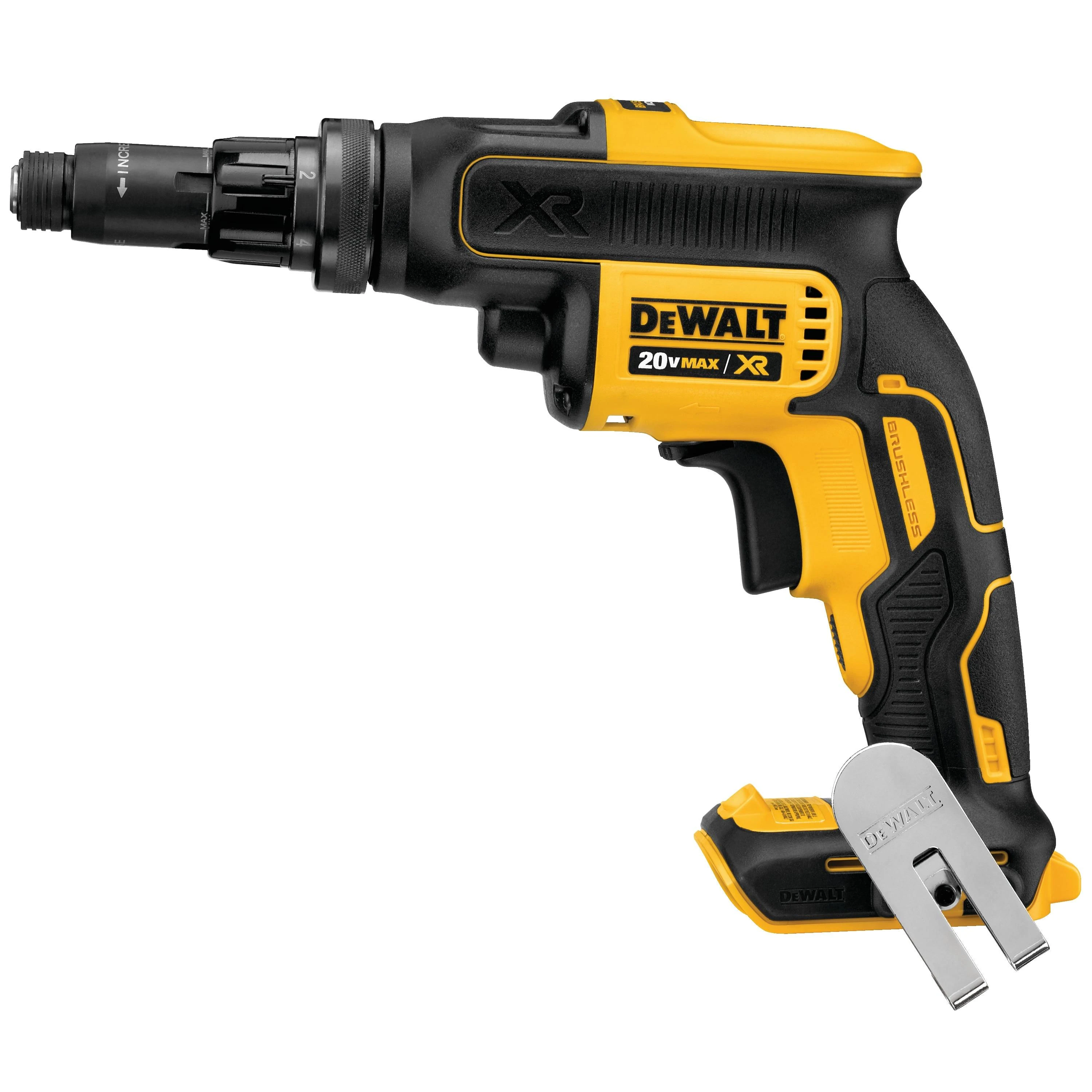 DeWalt akumuliatorinis suktuvas su gylio reguliatoriumi
