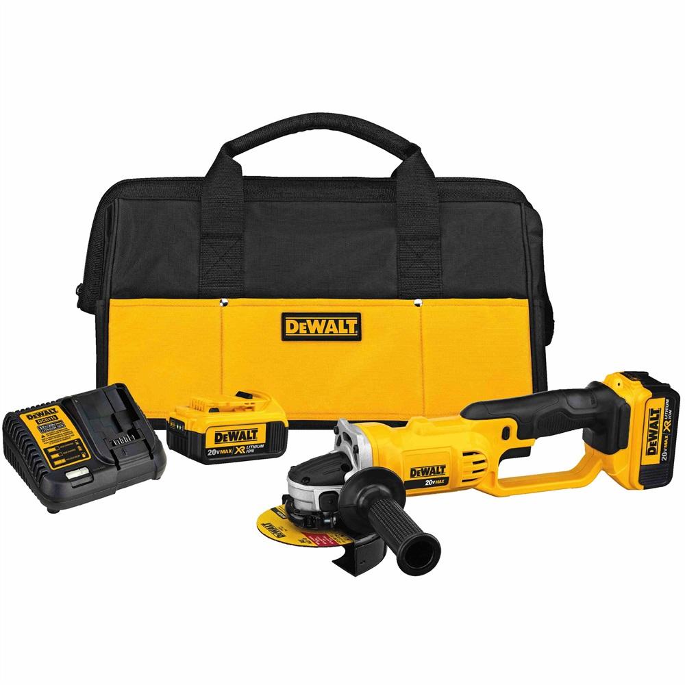 Kampinis šlifuoklis DeWalt DCG412M2-QW
