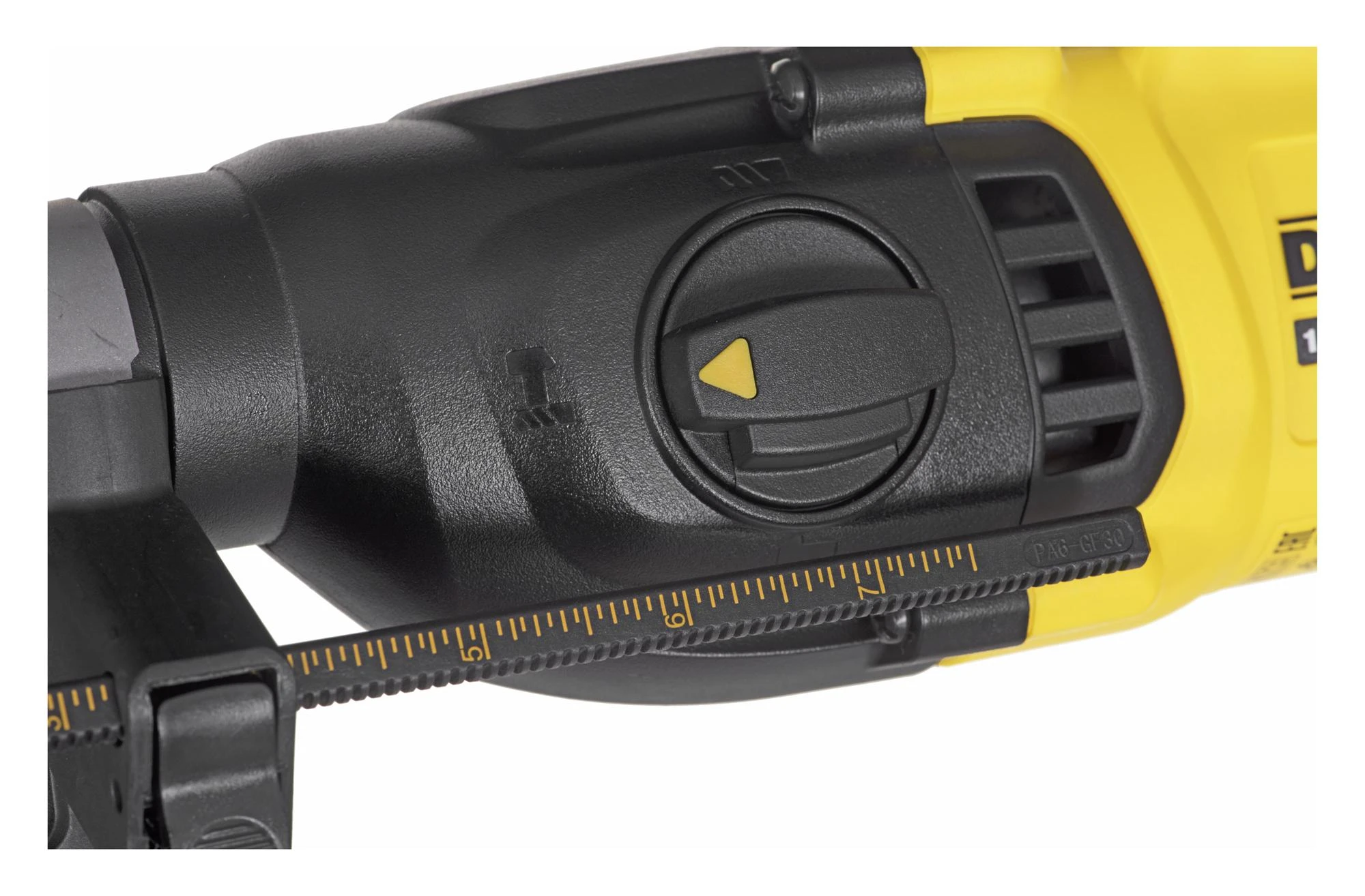 DeWalt akumuliatorinis perforatorius DCH133N-XJ be akumuliatoriaus ir kroviklio
