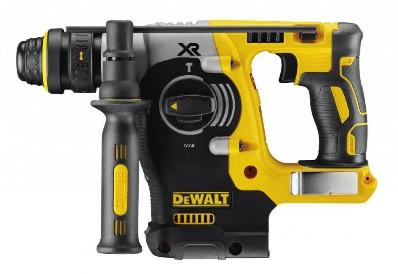 DEWALT akumuliatorinis perforatorius DCH274N, SDS-PLUS, 18V, 2.1J, papildomas griebtuvas, be akumuliatoriaus ir kroviklio