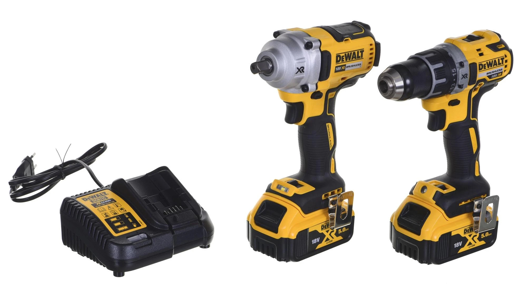 DEWALT akumuliatorinių įrankių rinkinys DCK2077P2T 18V