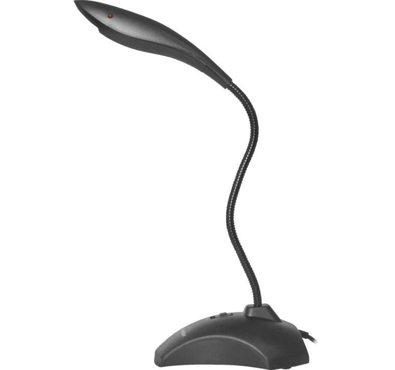 DEFENDER mikrofonas PC stovui MIC115, juodas, laidas 1,7m, 64115 MIC115 HN018