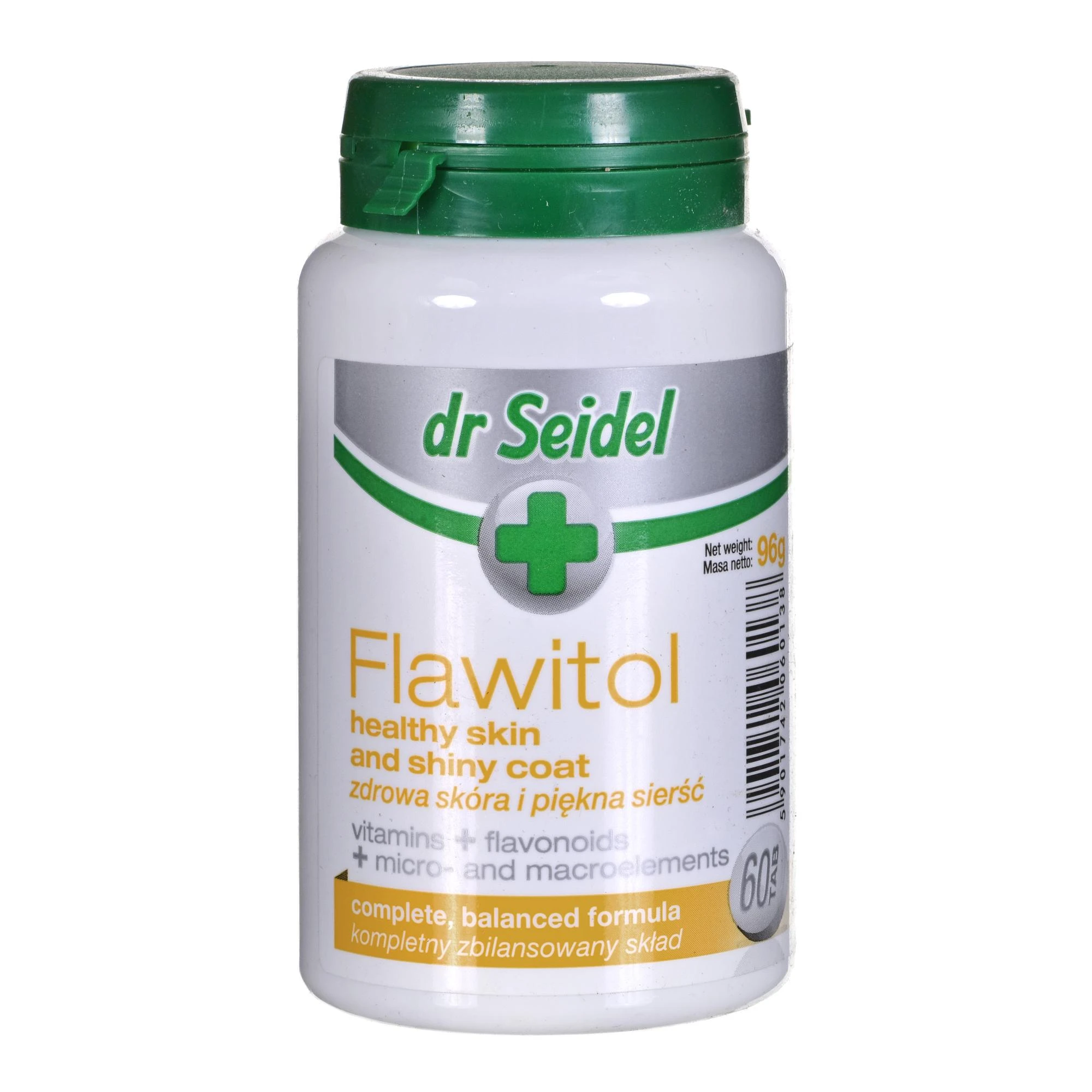 Dr Seidel FLAWITOL ODA IR PLAUKAI 60 skirtukų