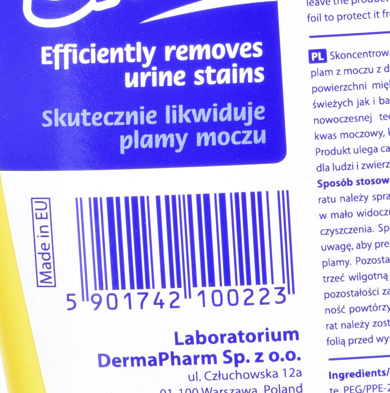 Dermapharm Mr Smell PONAS. KVAPANTI SOFA IR KILIMAS 500ml PAŠALINA ŠLAPIMO DĖMES