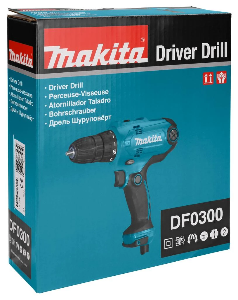 Elektrinis suktuvas-gręžtuvas Makita DF0300