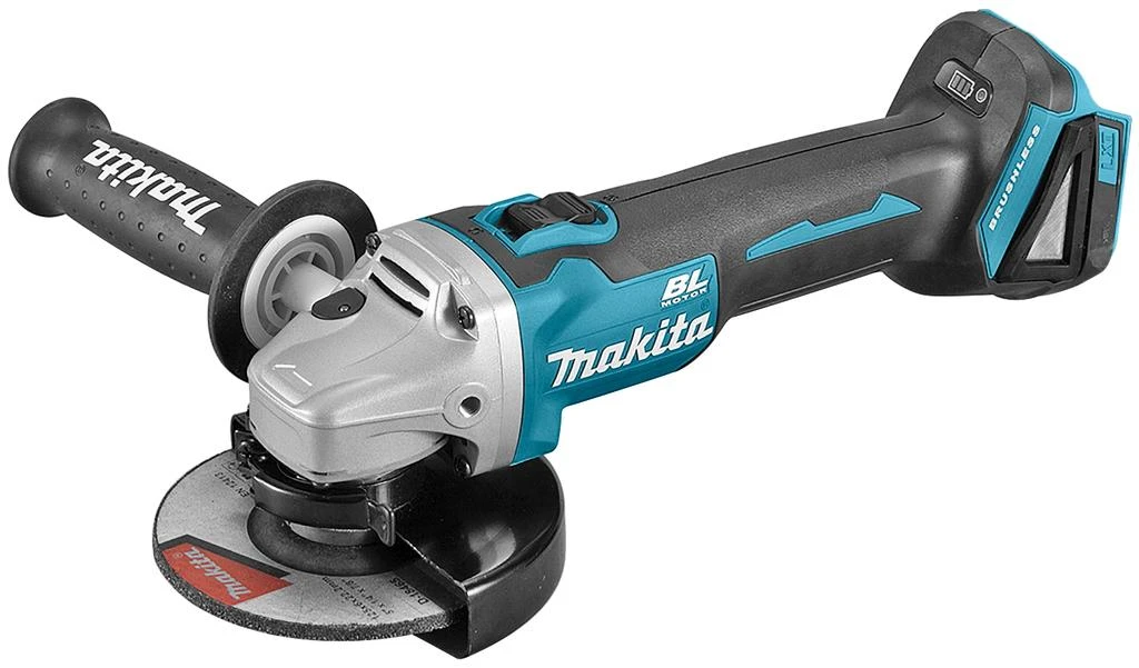 Makita Kampinis šlifuoklis DGA506ZJ, 18V, 125mm, be akumuliatoriaus ir kroviklio