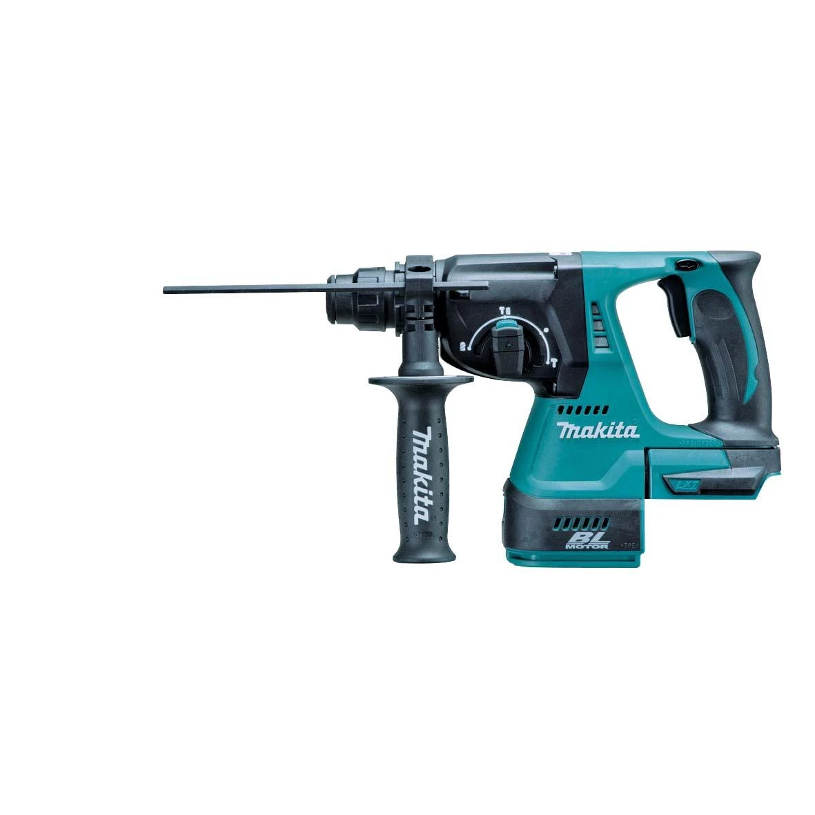 Makita DHR242Z Akumuliatorinis perforatorius, 18 V, SDS-PLUS, 2,0J LED, Be akumuliatorių ir kroviklio!