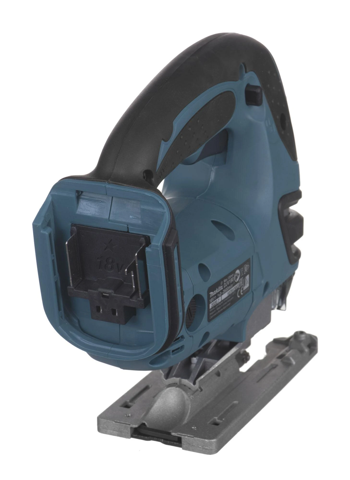 Makita DJV180Z Akumuliatorinis siaurapjūklis 18 V Li-ion, Be akumuliatorių ir kroviklio!