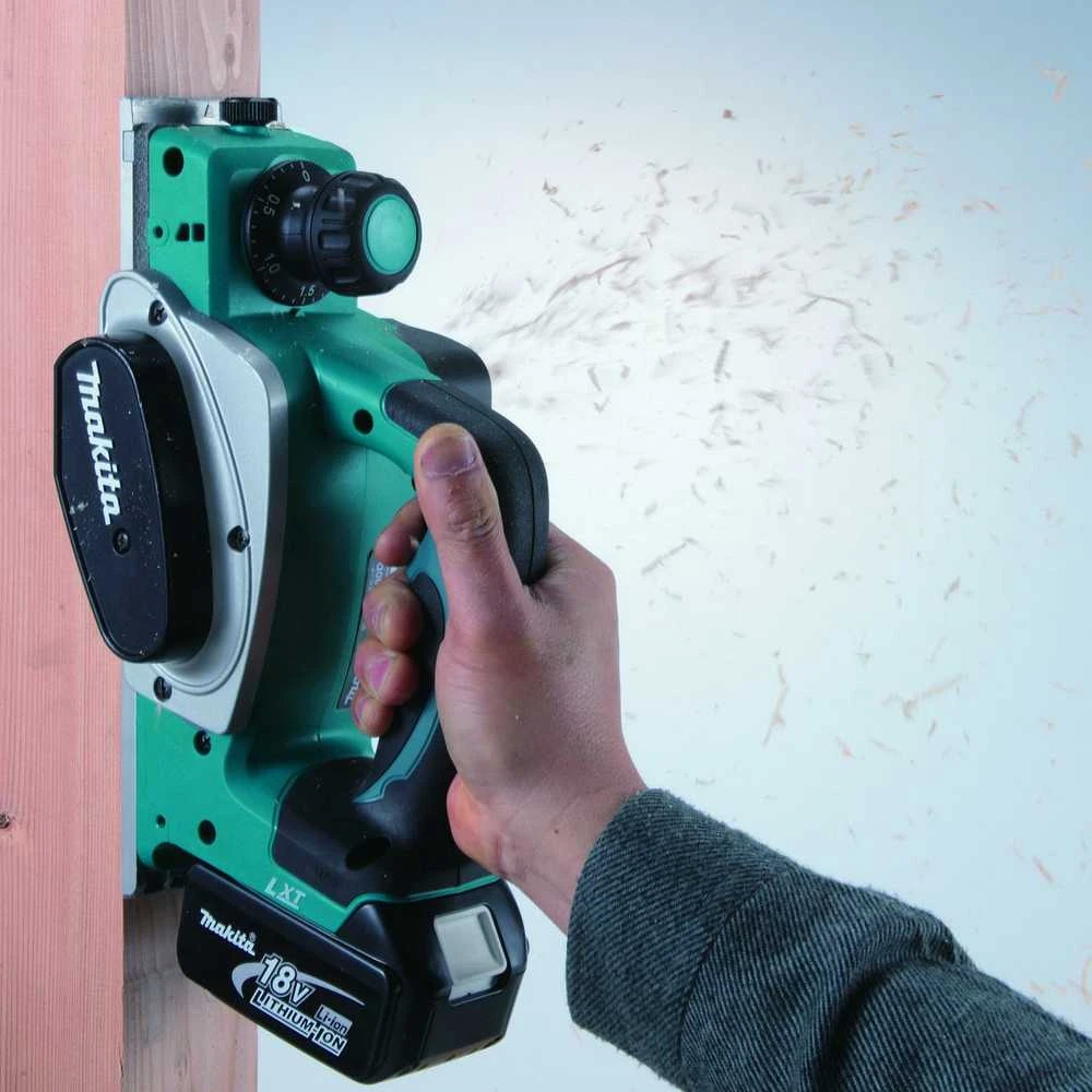 Makita Akumuliatorinis oblius DKP180Z 18V Li-ion, be akumuliatoriaus ir kroviklio