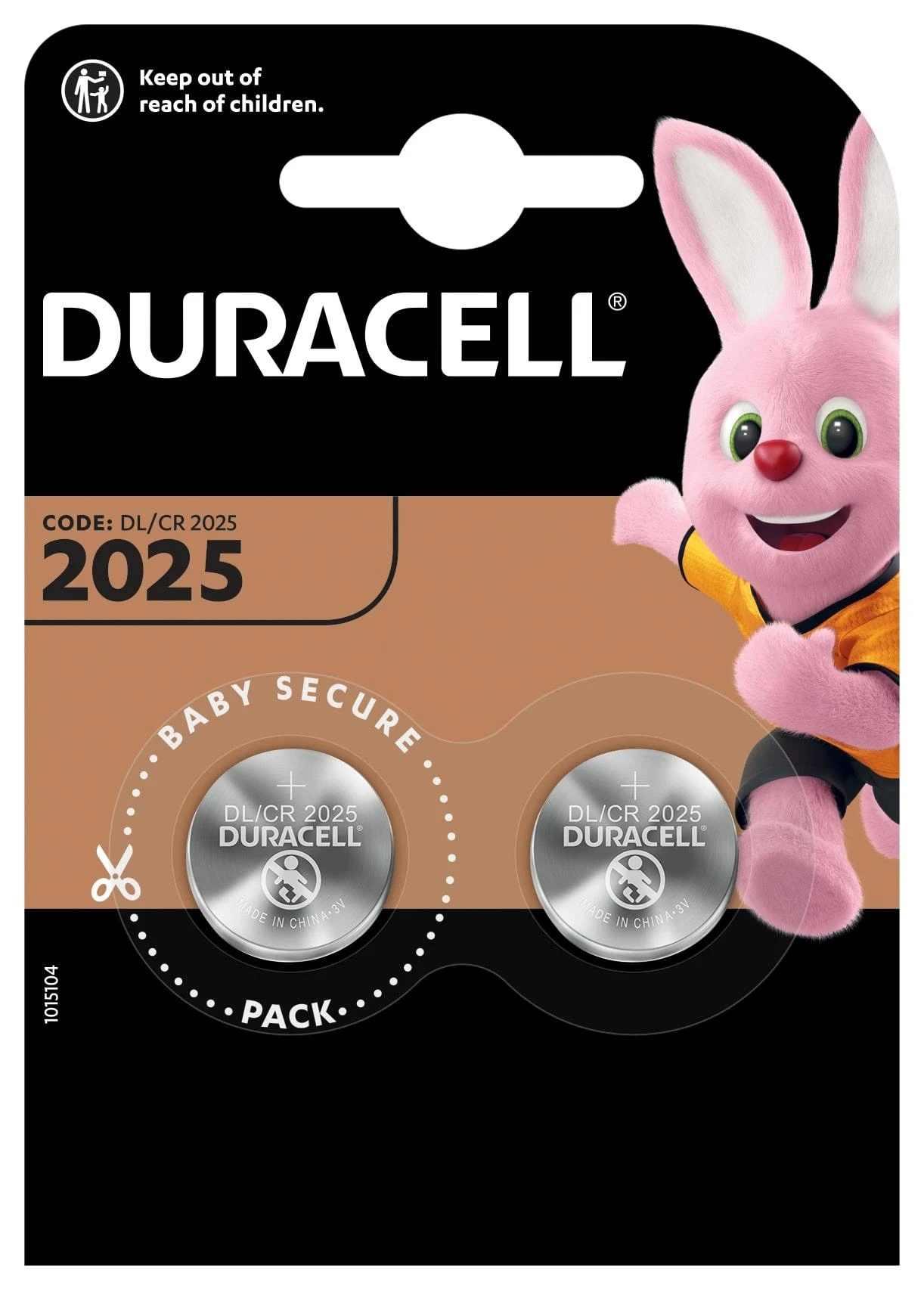 Ličio baterija Duracell DL2025 3V - CR2025, ECR2025 2B